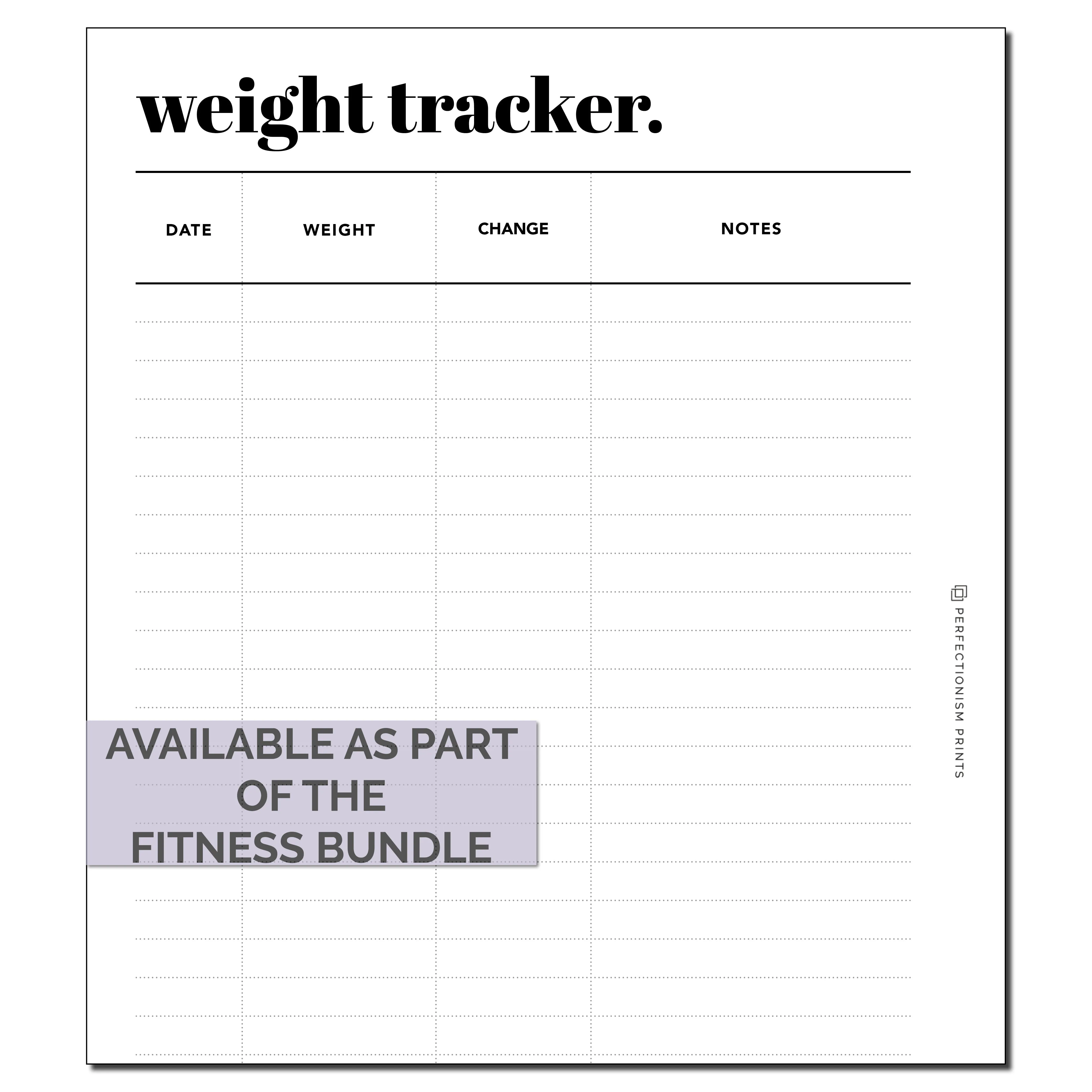 Weight Tracker