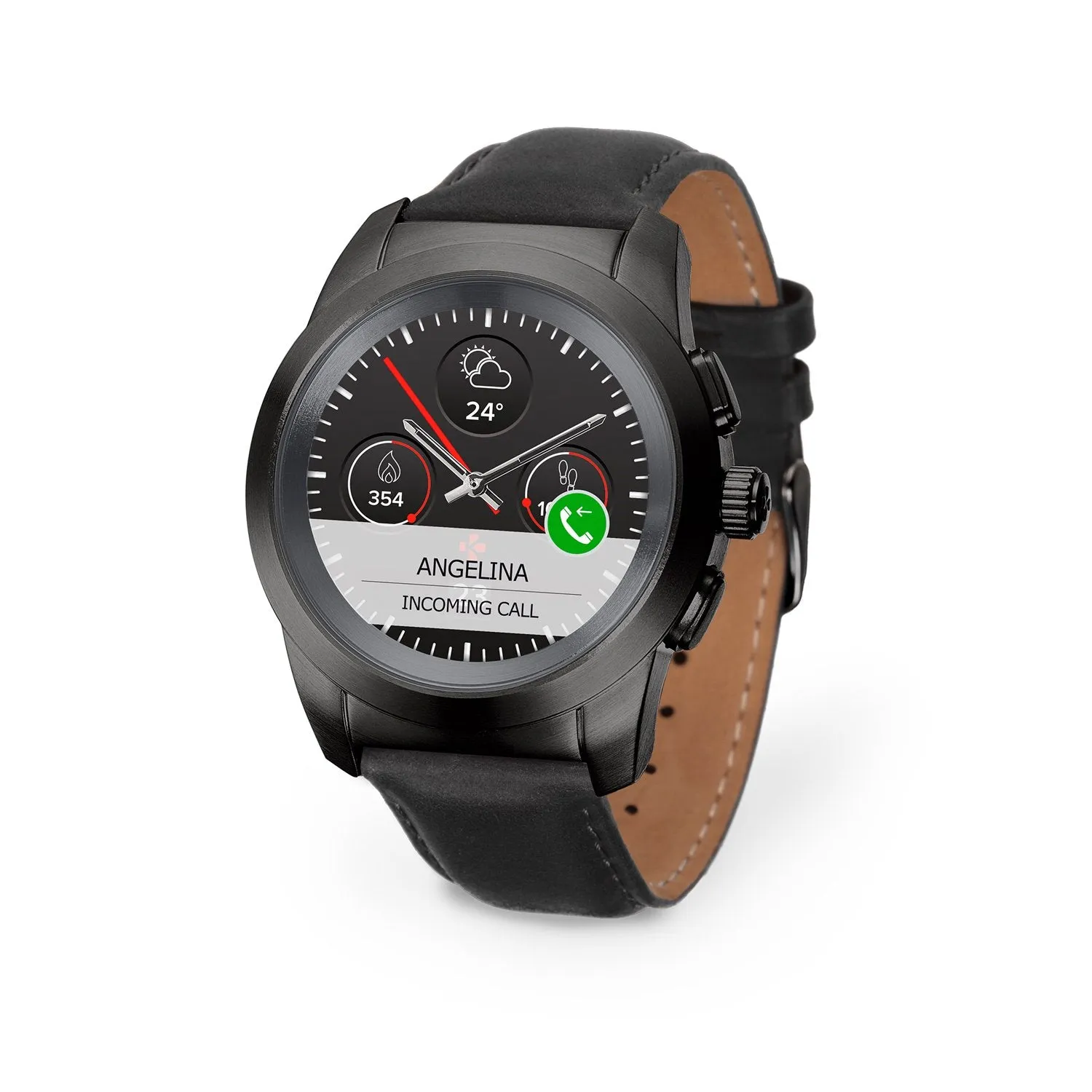 ZETIME REGULAR PREMIUM - 2-IN-1 HYBRID SMARTWATCH WITH MECHANICAL HANDS AND COLOR TOUCHSCREEN